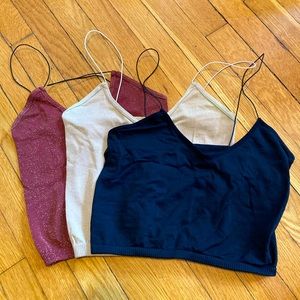 Three FP Bramis size XS/S gently used! Look like new!